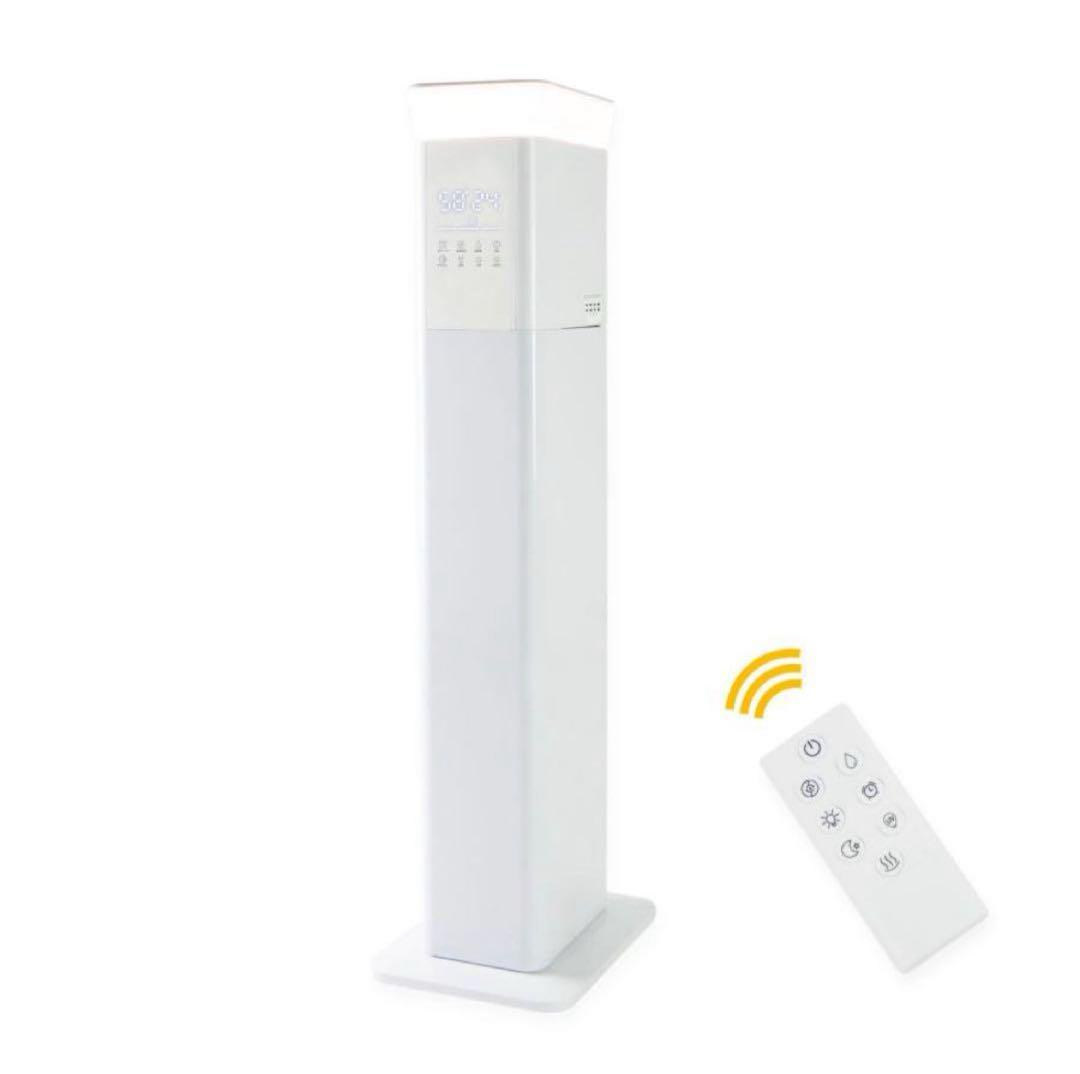 中古加湿器 大容量 抗菌 高級超音波 タワー型 アロマ 超音波式 uv除菌