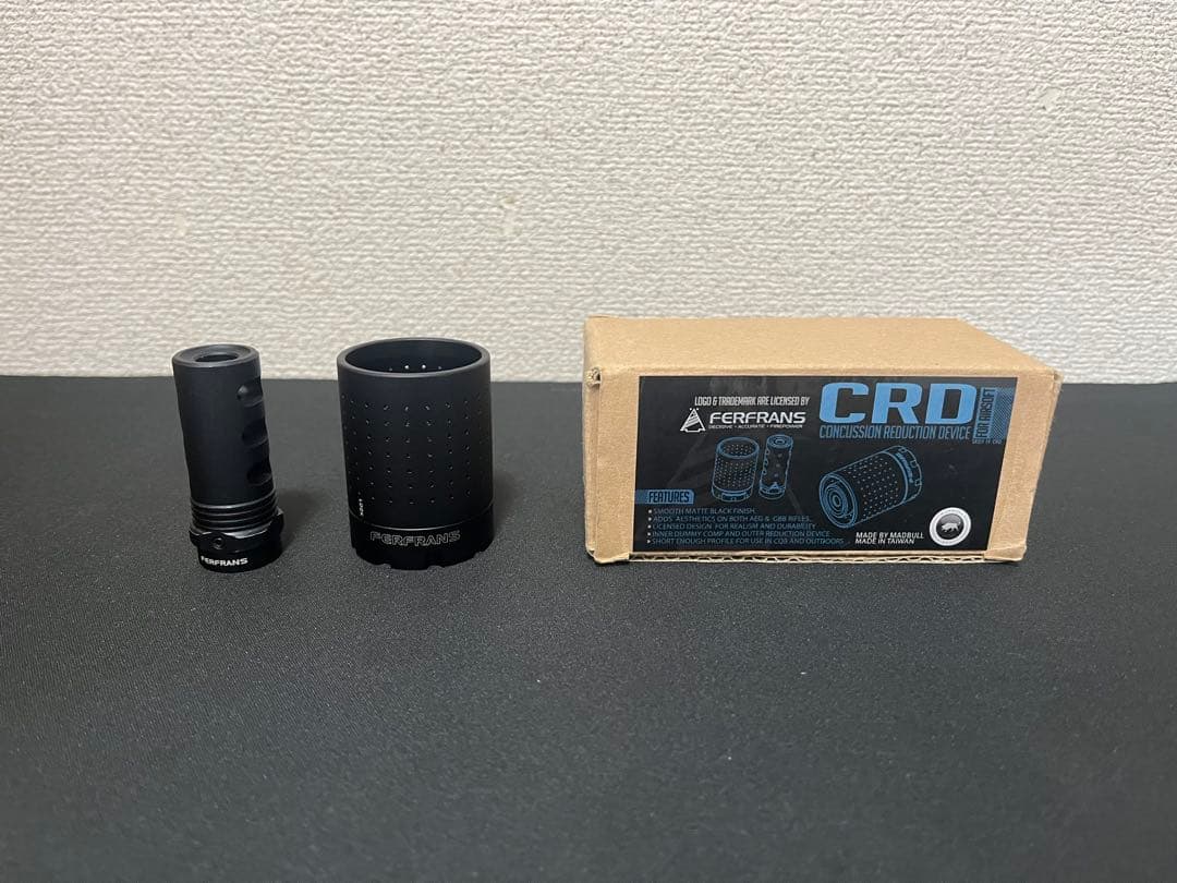 フラッシュハイダー　 FERFRANS サプレッサー　CRD マッドブル