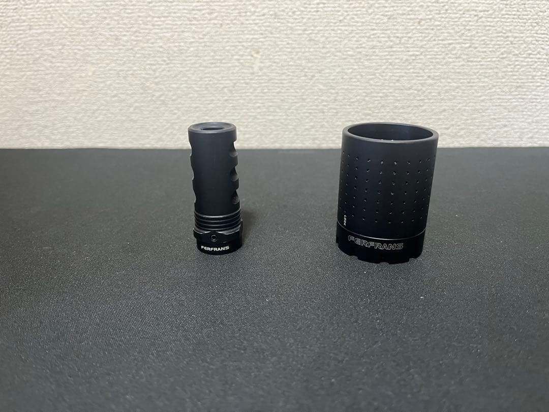 フラッシュハイダー　 FERFRANS サプレッサー　CRD マッドブル