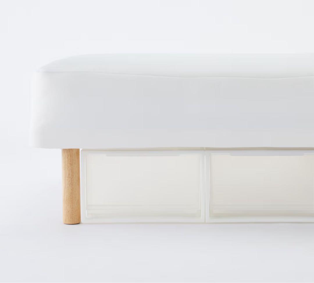 脚付マットレス・ボンネルコイル・シングル　脚別購入付き