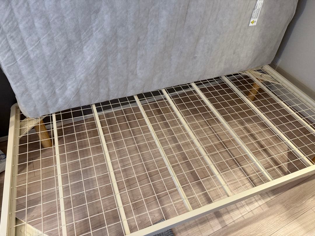 脚付マットレス・ボンネルコイル・シングル　脚別購入付き