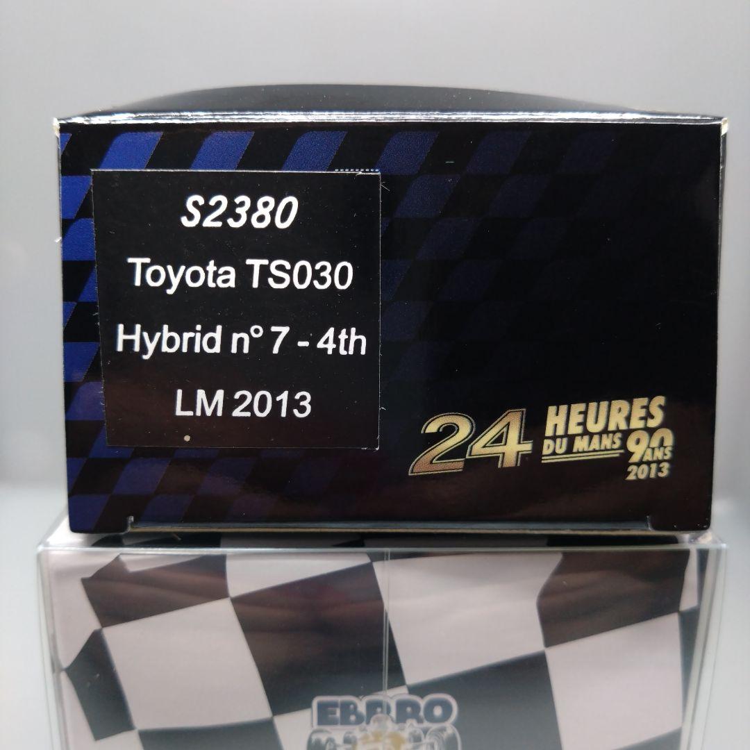 1/43スパーク トヨタ TS030 #7 4th LM 2013