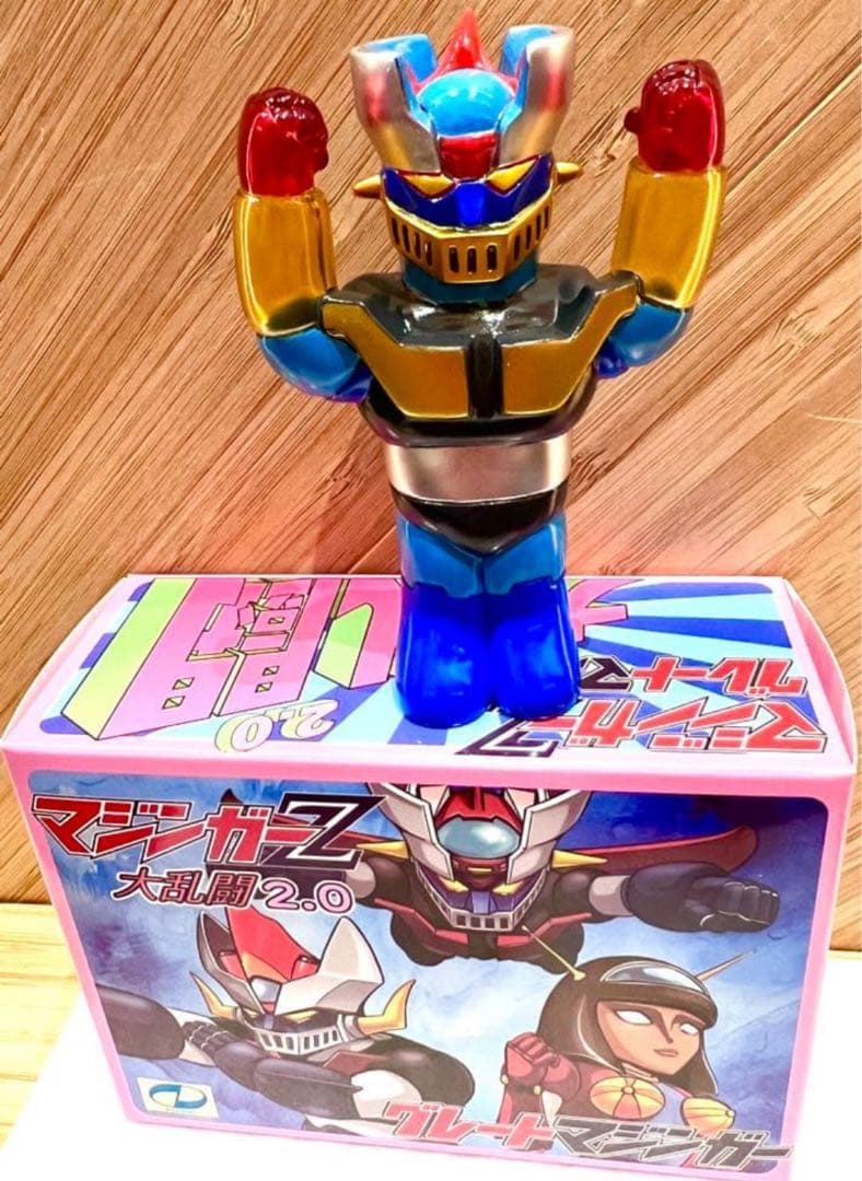 マジンガーZ 大乱闘2.0 マジンガーZ クリアイエロー レトロソフビカラー