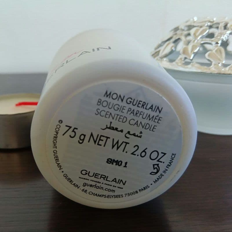 クリストフル キャンドルホルダー & ゲラン モン パフュームキャンドル 未使用