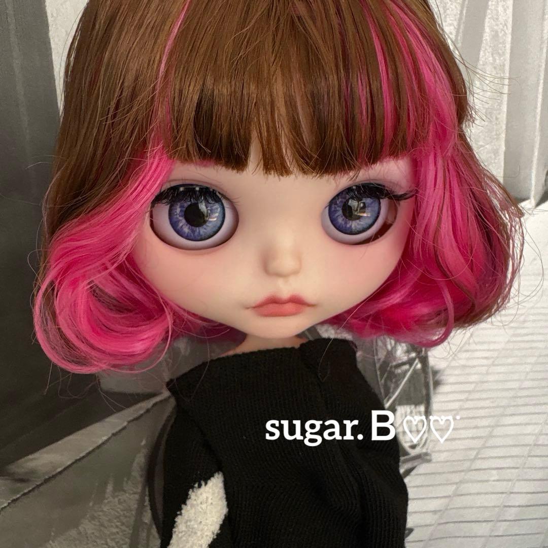 アイシードールカスタム♡⃜ピンク×ブラウン♪