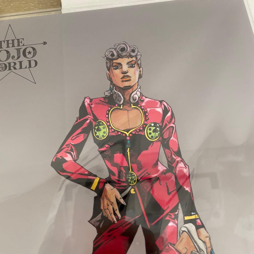 ジョジョワールド　ジョルノ　荒木飛呂彦描き下ろし　アクリルアートパネル　原画