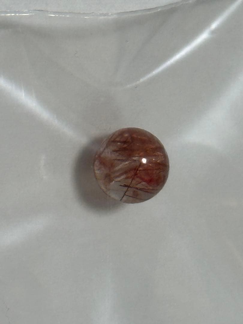 レッドルチルクォーツ　ストーンブレスレット