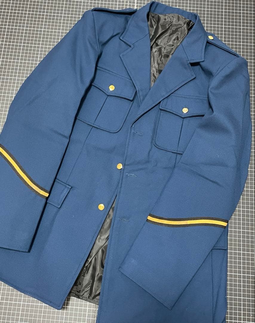 1点のみ　紺色ジャケット　撮影用　ミリタリー　　サバゲー　個人装備　警察グッズ