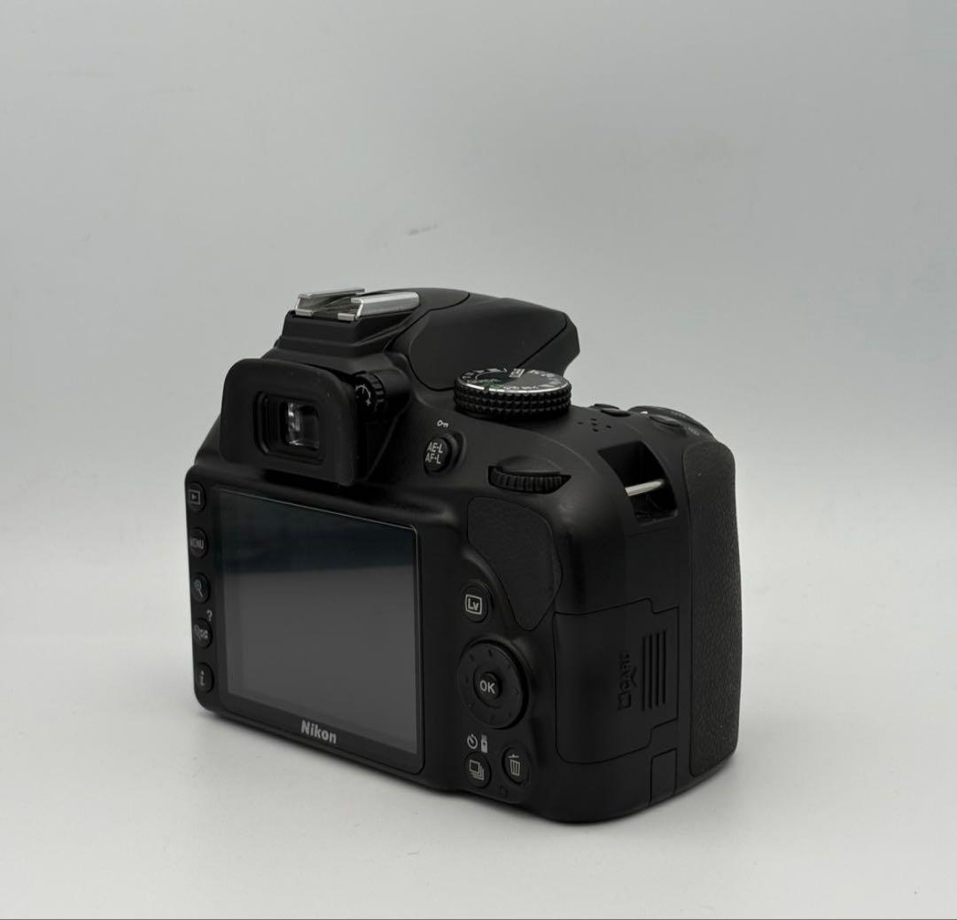 【Nikon D3400+18-55mm｜軽量一眼レフ】