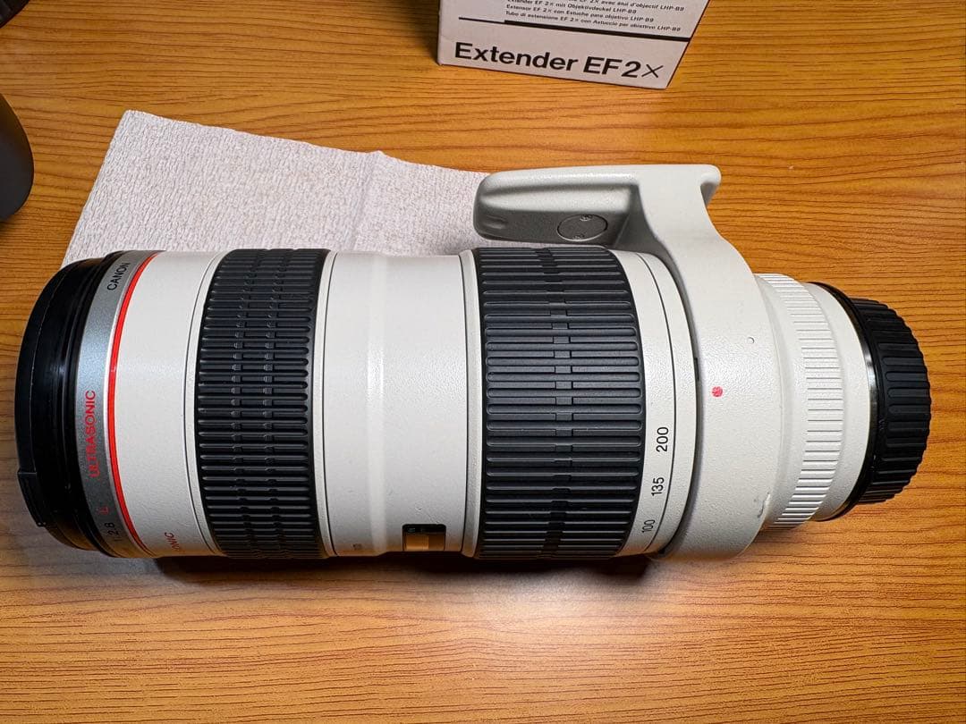 美品EF70-200mm F2.8L IS USM＋Extender EF 2x