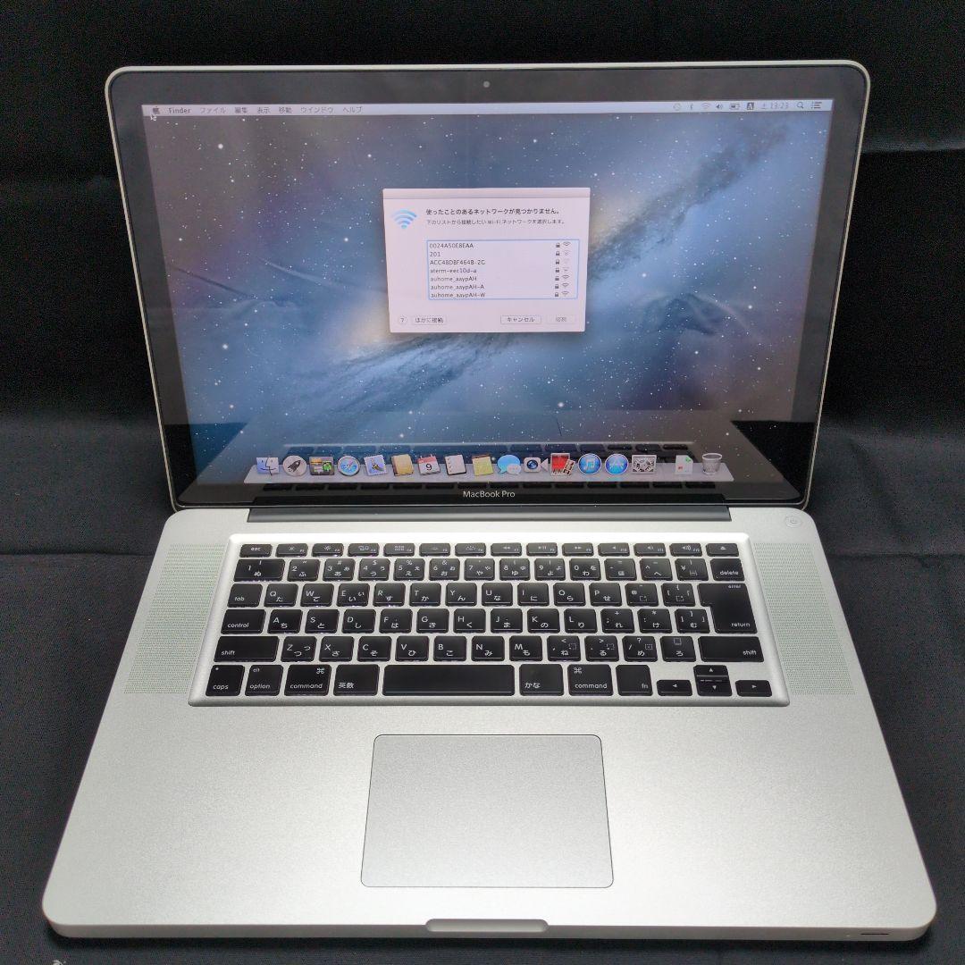 中古 MacBook Pro A1286 2.3GHz i7 8GB SSD