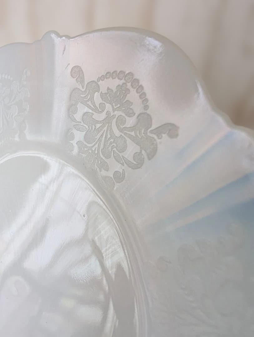 マクベスエバンス　アメリカンスィートハート　デザート皿 4枚セット アンティーク