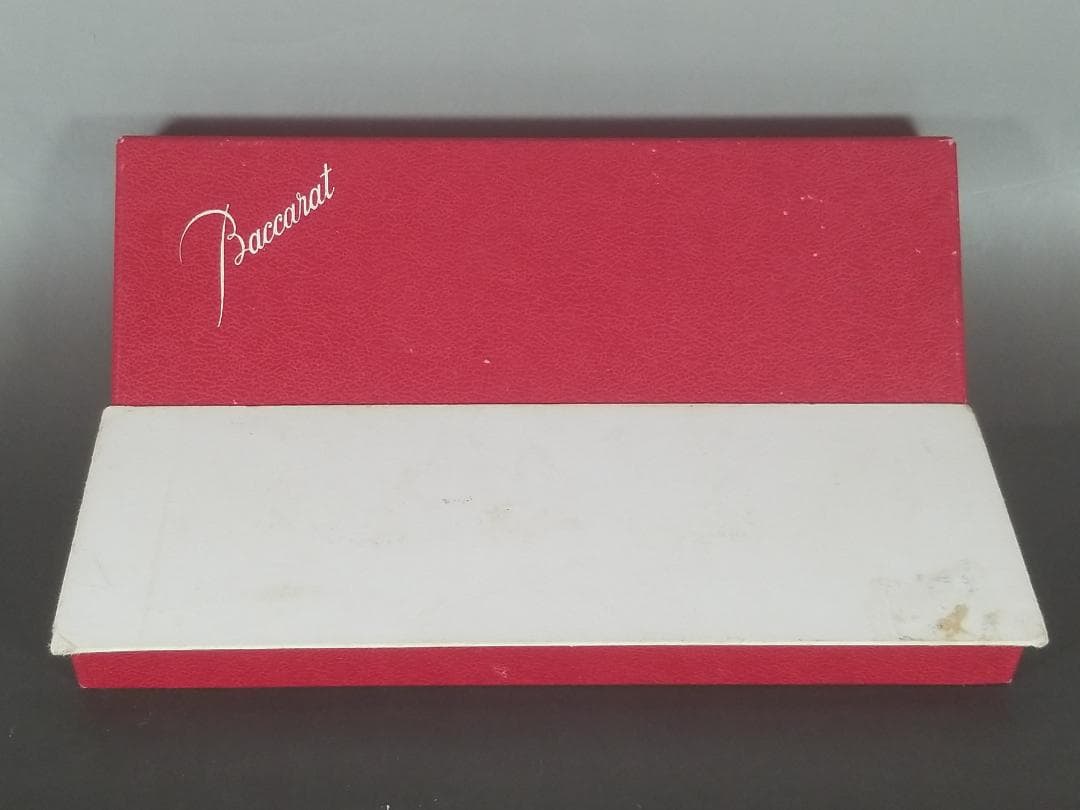 ⭐新品同様⭐バカラ バンブー ナイフレスト 8本 箸置き ナイフホルダー ガラス