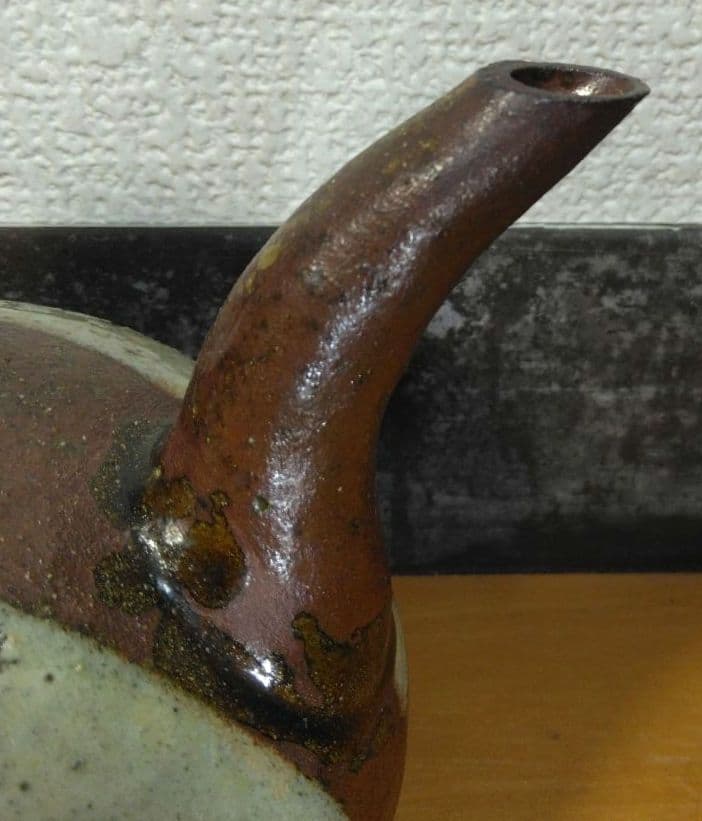 人間国宝 金城次郎 カラカラ(魚紋カラカラ) 栞 共箱 やちむん 壷屋焼 大きめ