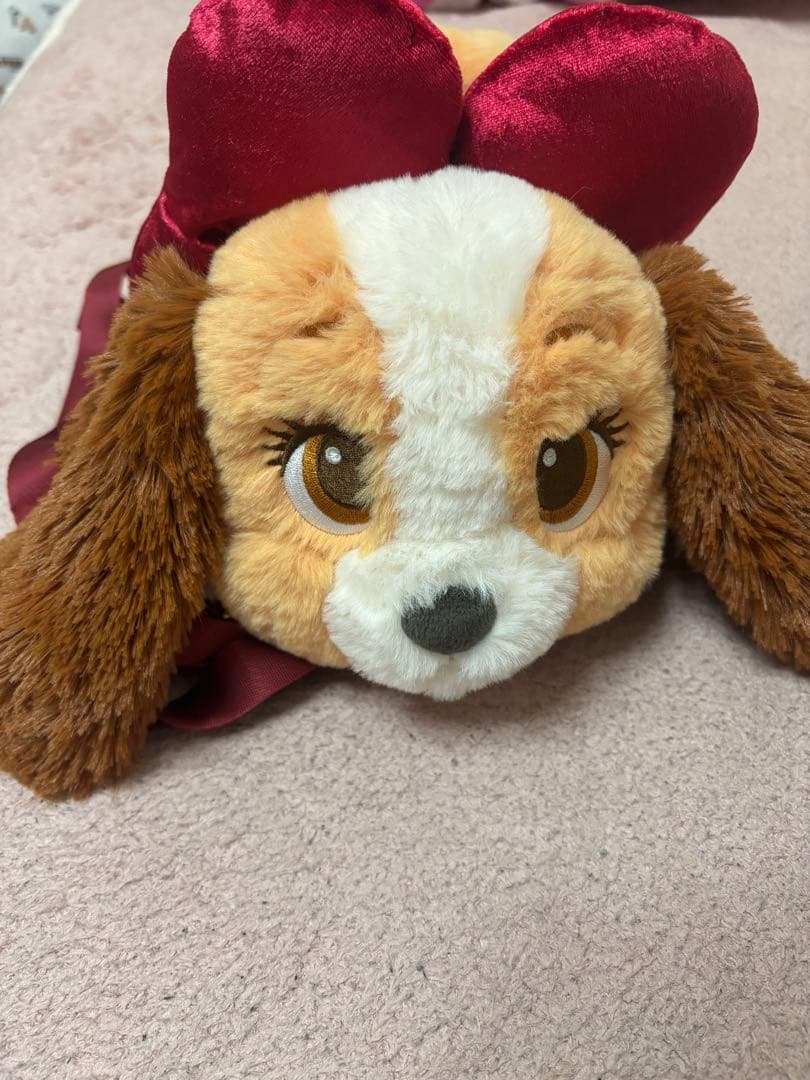 わんわん物語　レディ ディズニー ストア ぬいぐるみポシェット