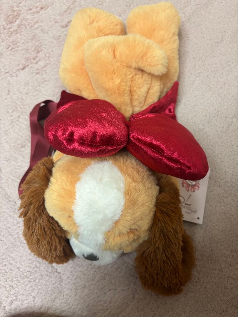 わんわん物語　レディ ディズニー ストア ぬいぐるみポシェット