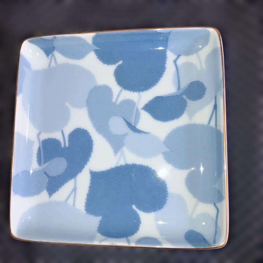 波佐見焼白山陶器プレート皿と銘々皿セット