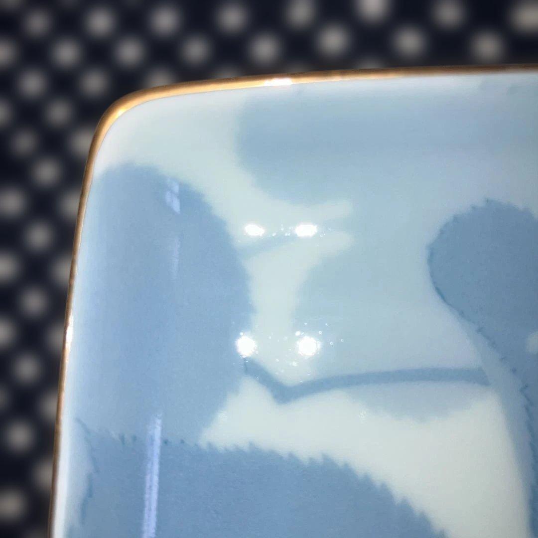 波佐見焼白山陶器プレート皿と銘々皿セット