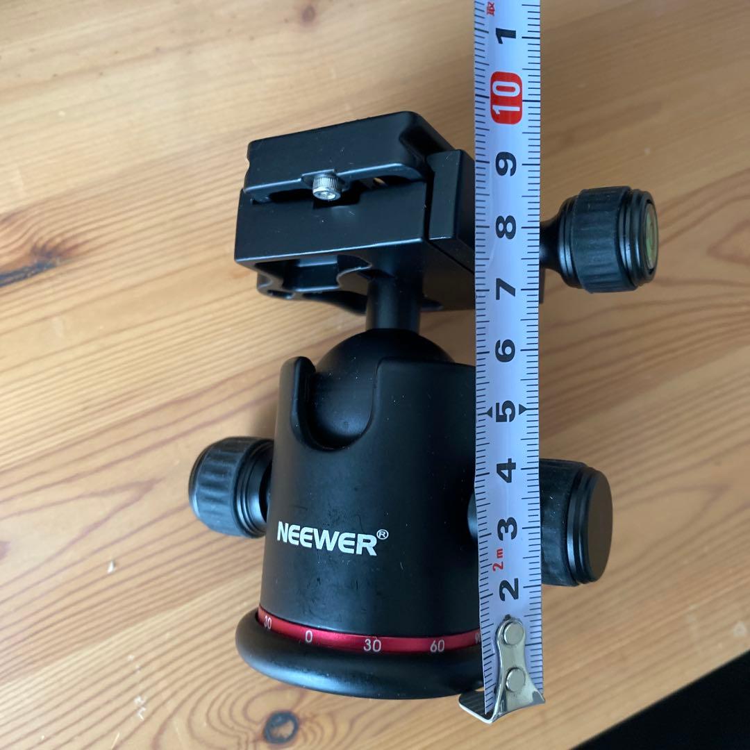 Neewer スライダー 50cm 自由雲台