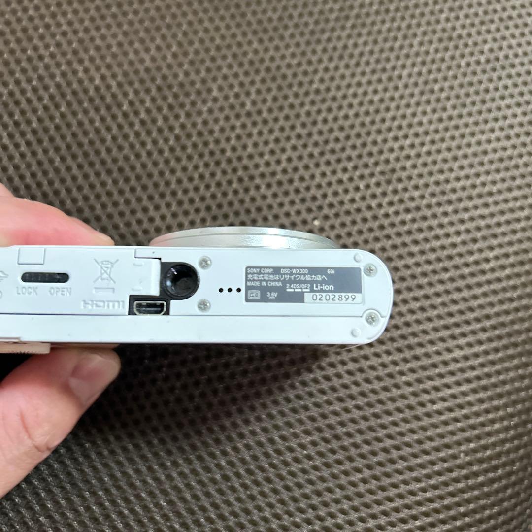 Sony サイバーショット ホワイト 20倍ズーム