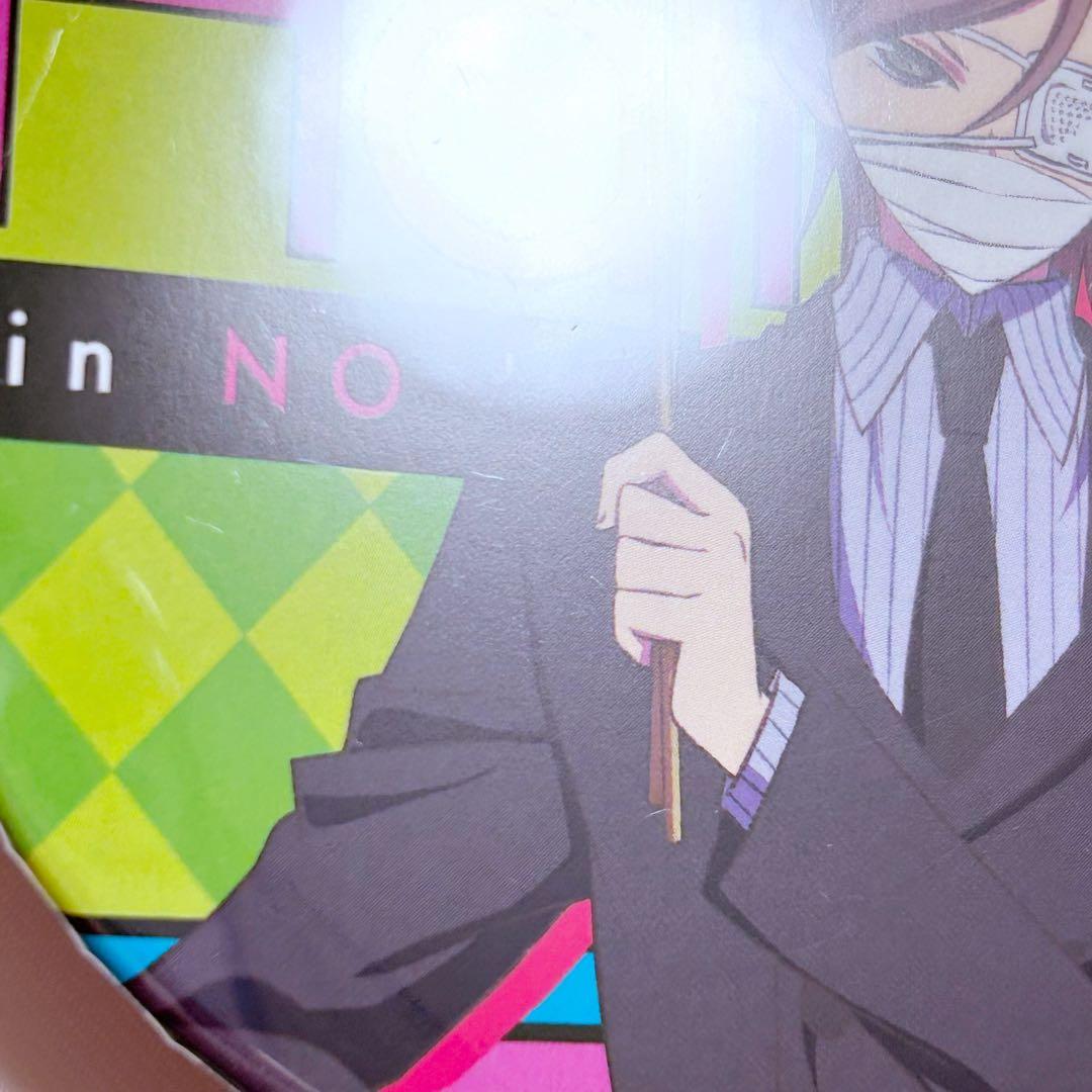 覆面系ノイズ 黒瀬歩 クロ 4点セット ドでか缶バッジ アクリルキーホルダー