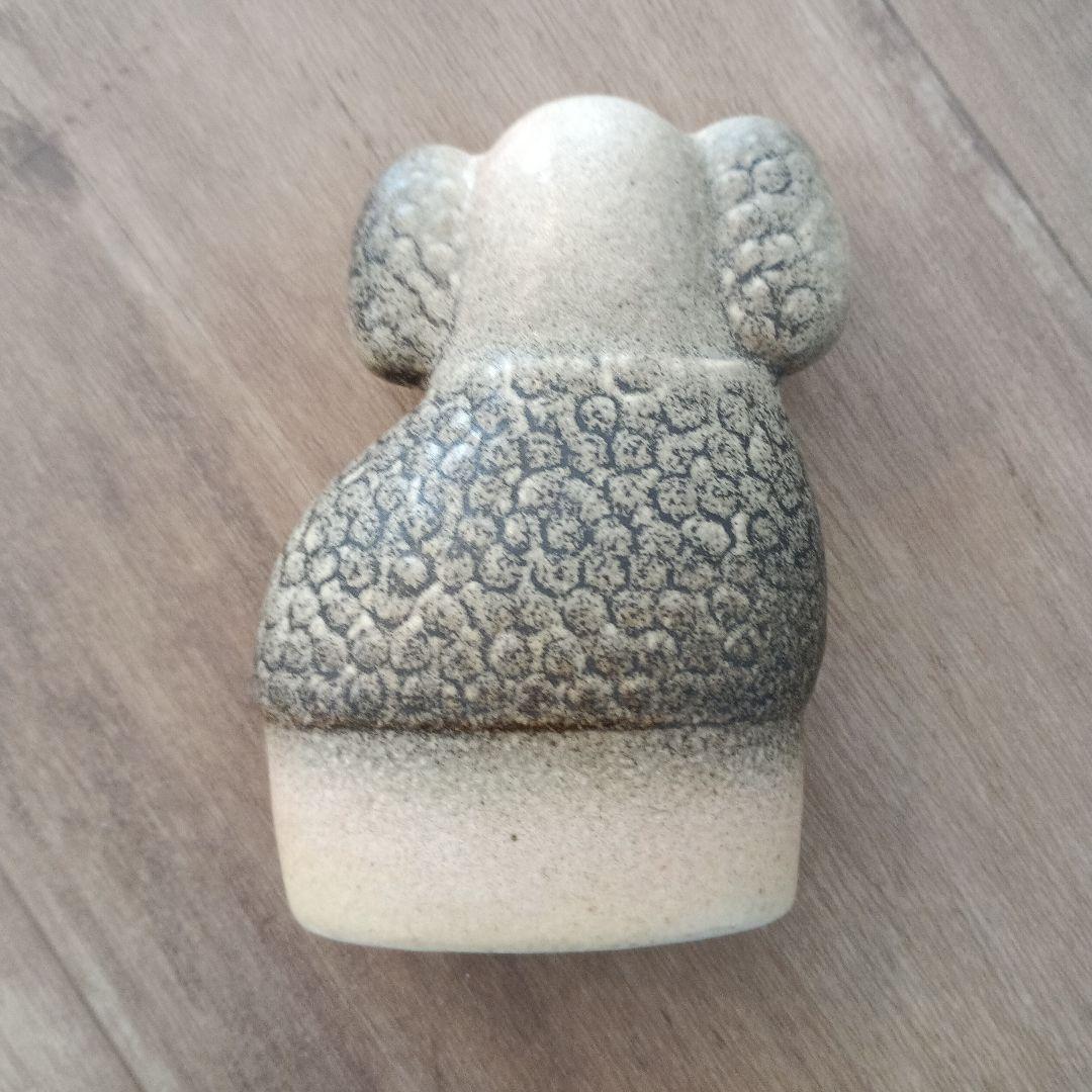 Lisa Ｌ リサラーソン　スウェーデン製 置物　プードル　陶器