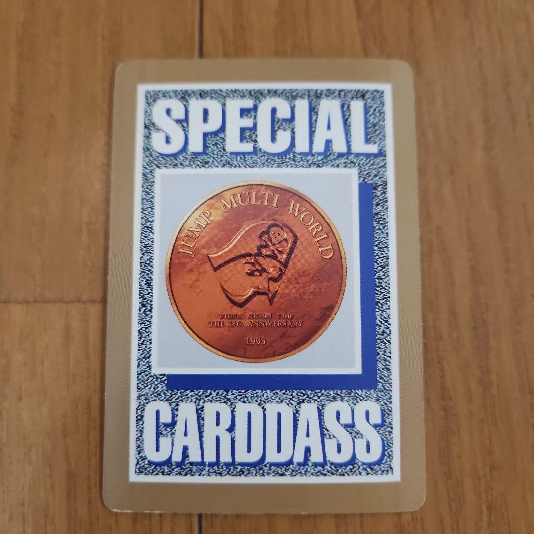 カードダス 激レア ジャンプ25周年 限定品スペシャルカード2枚