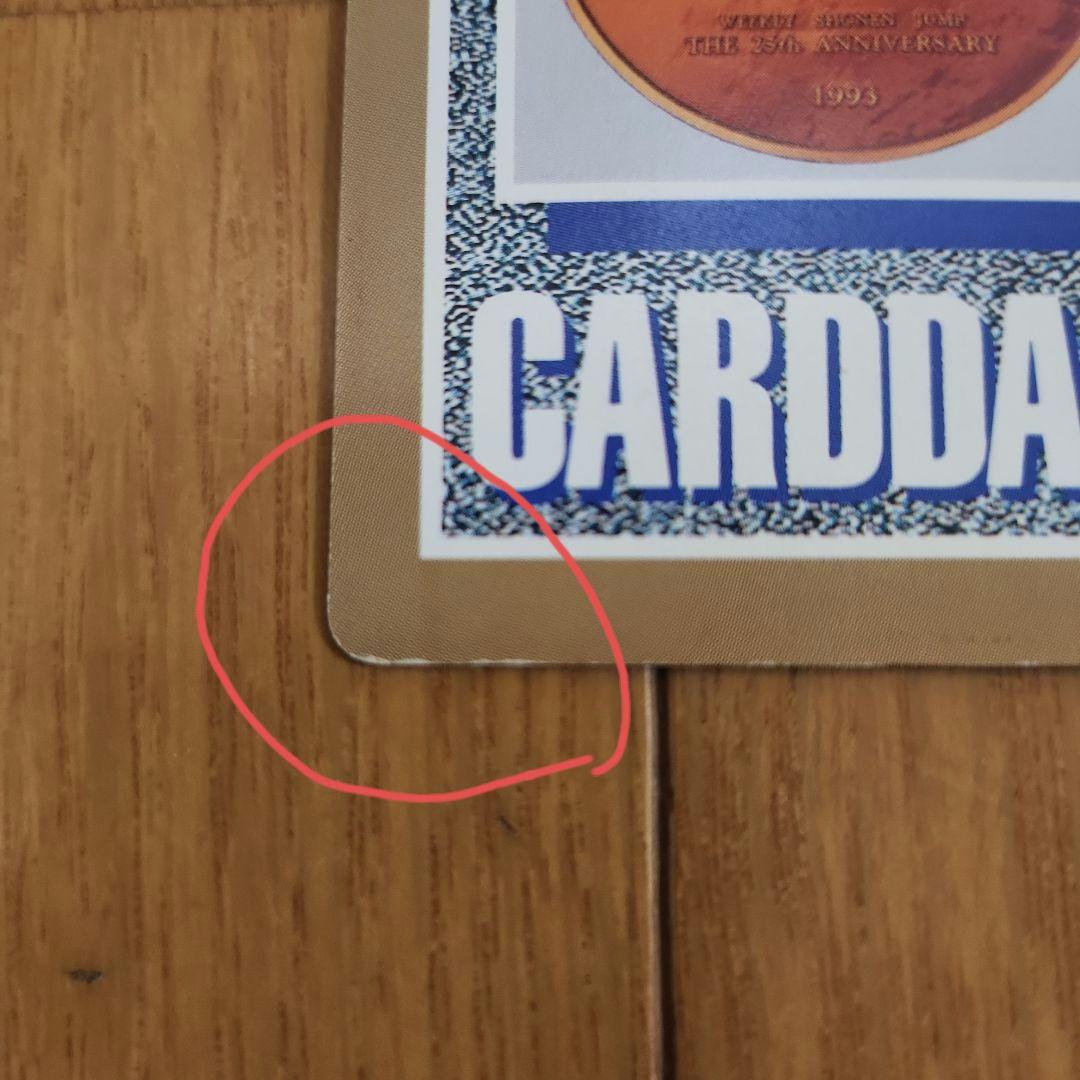 カードダス 激レア ジャンプ25周年 限定品スペシャルカード2枚