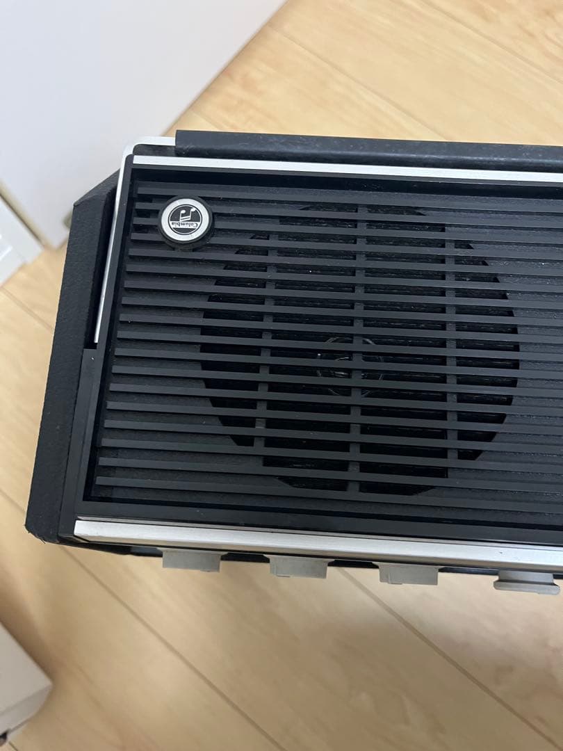 (k) COLUMBIA G-P20 カセット・レコードプレーヤー　昭和レトロ