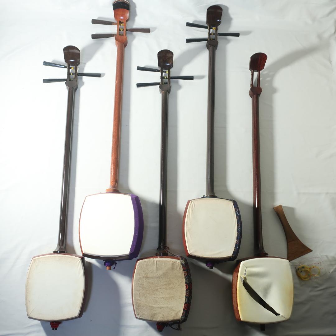 三味線 5点まとめ 細棹 長唄 和楽器