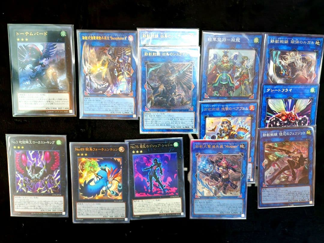 プリズマ採用絢嵐鉄獣戦線 EXデッキとサイド付 新弾カード付 トーテムバード