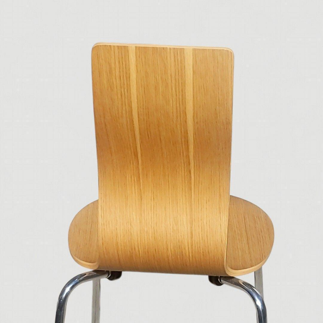 【希少/廃盤】無印良品 2015 モールドプライウッドチェア オーク材 日本製