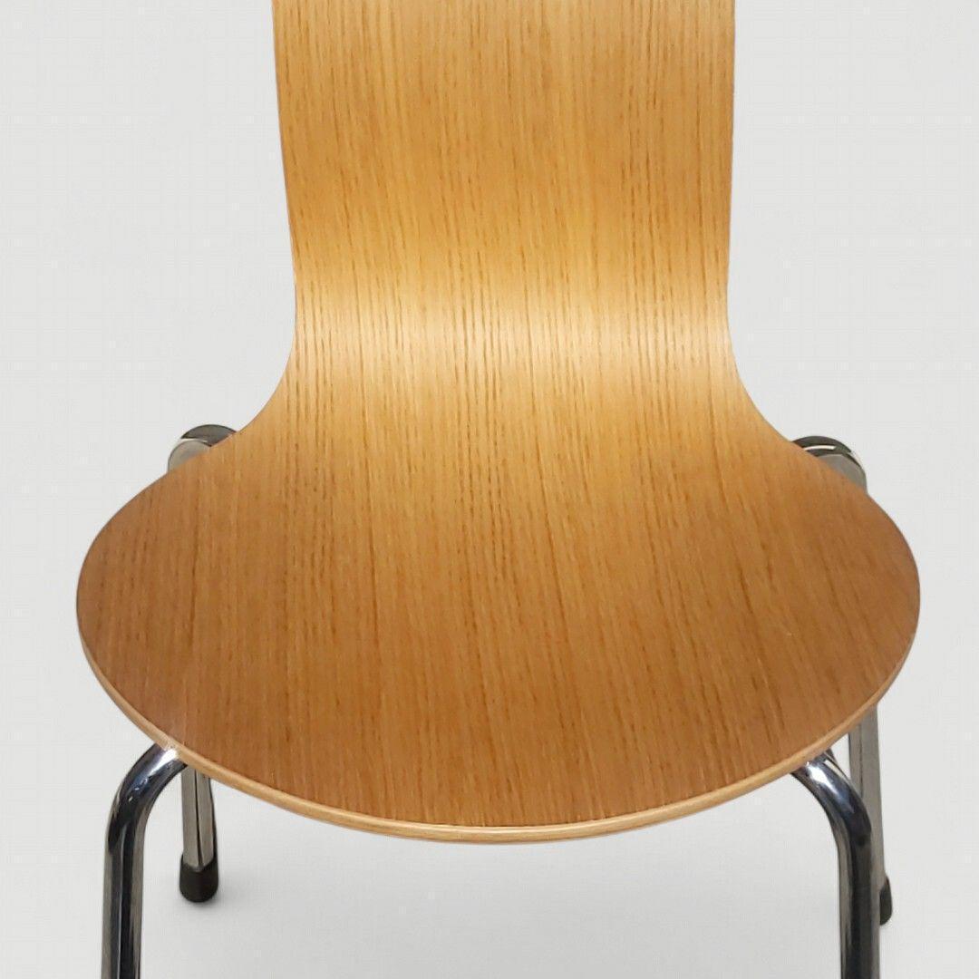 【希少/廃盤】無印良品 2015 モールドプライウッドチェア オーク材 日本製