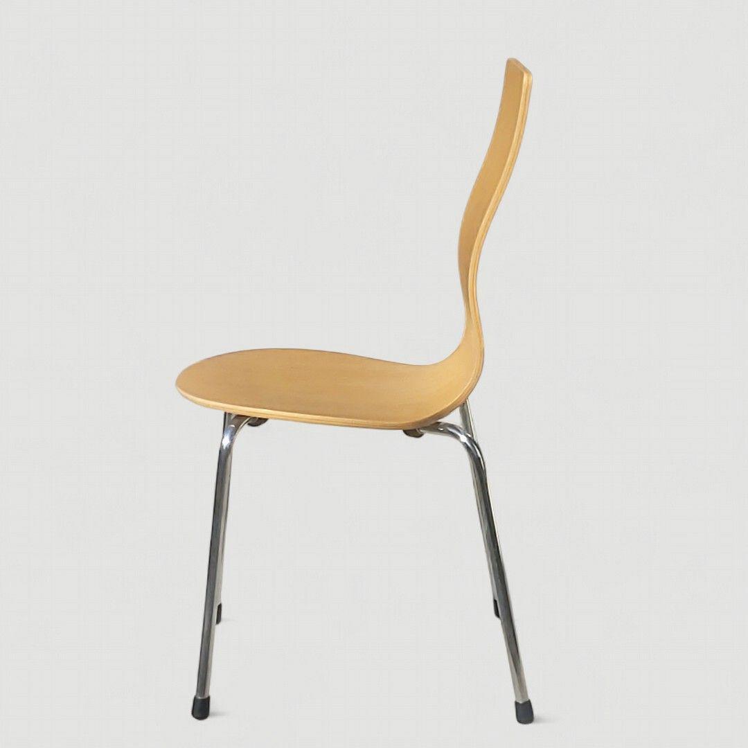 【希少/廃盤】無印良品 2015 モールドプライウッドチェア オーク材 日本製