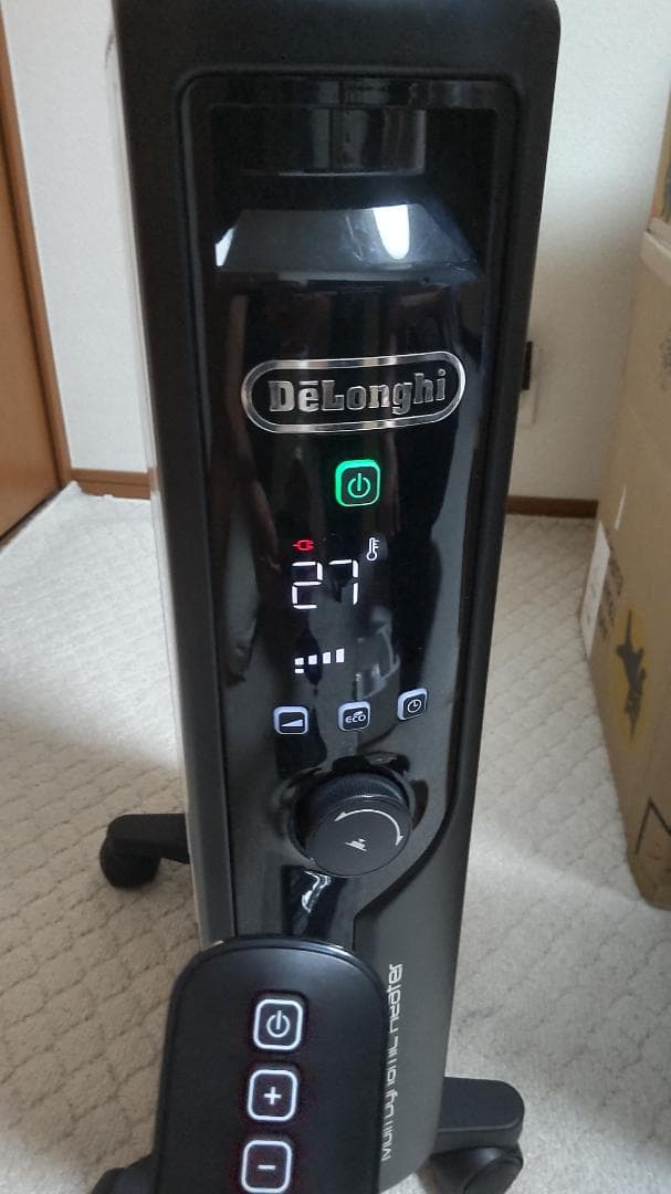 【美品】デロンギ マルチダイナミックヒーター MDHU12-BK リモコン取説箱