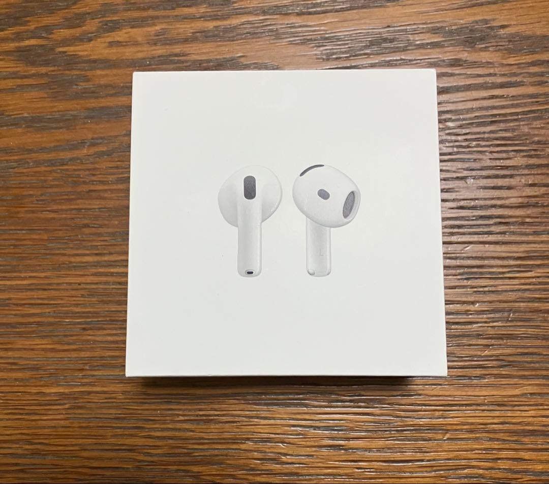 【美品】AirPods4 第4世代 ノイキャン非搭載 限定保証あり