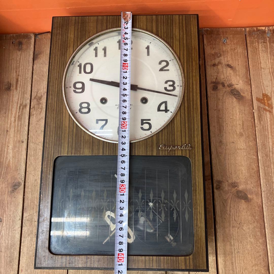 E-3 愛知時計 AichiTokei 振り子時計 柱時計 ボンボン時計 ゼンマ