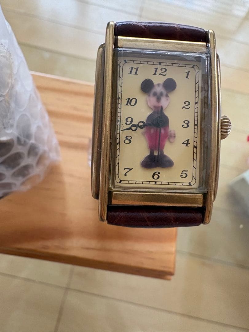 ヴィンテージ ディズニーミッキー70 周年バースデイティントイ＆腕時計セット