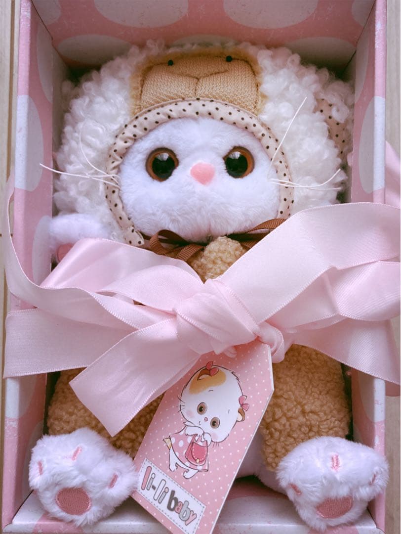 BUDI BASA ブデイーバーサ　リリベイビー　猫 ぬいぐるみ ハンドメイド