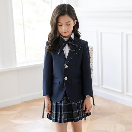 [Formemory] 子供フォーマルスーツ ガールズ 入学式 女の子 卒業式m
