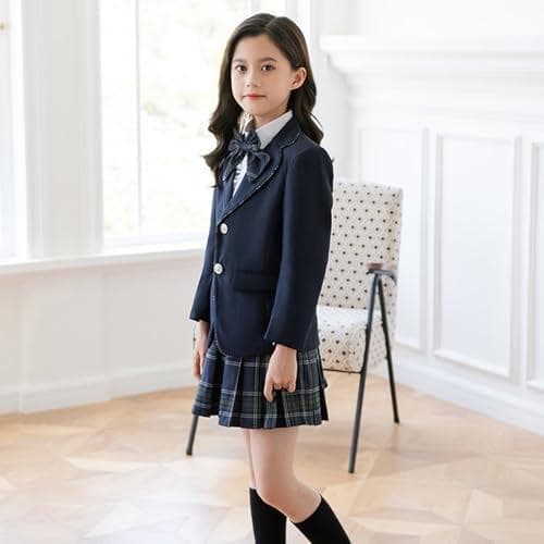 [Formemory] 子供フォーマルスーツ ガールズ 入学式 女の子 卒業式m