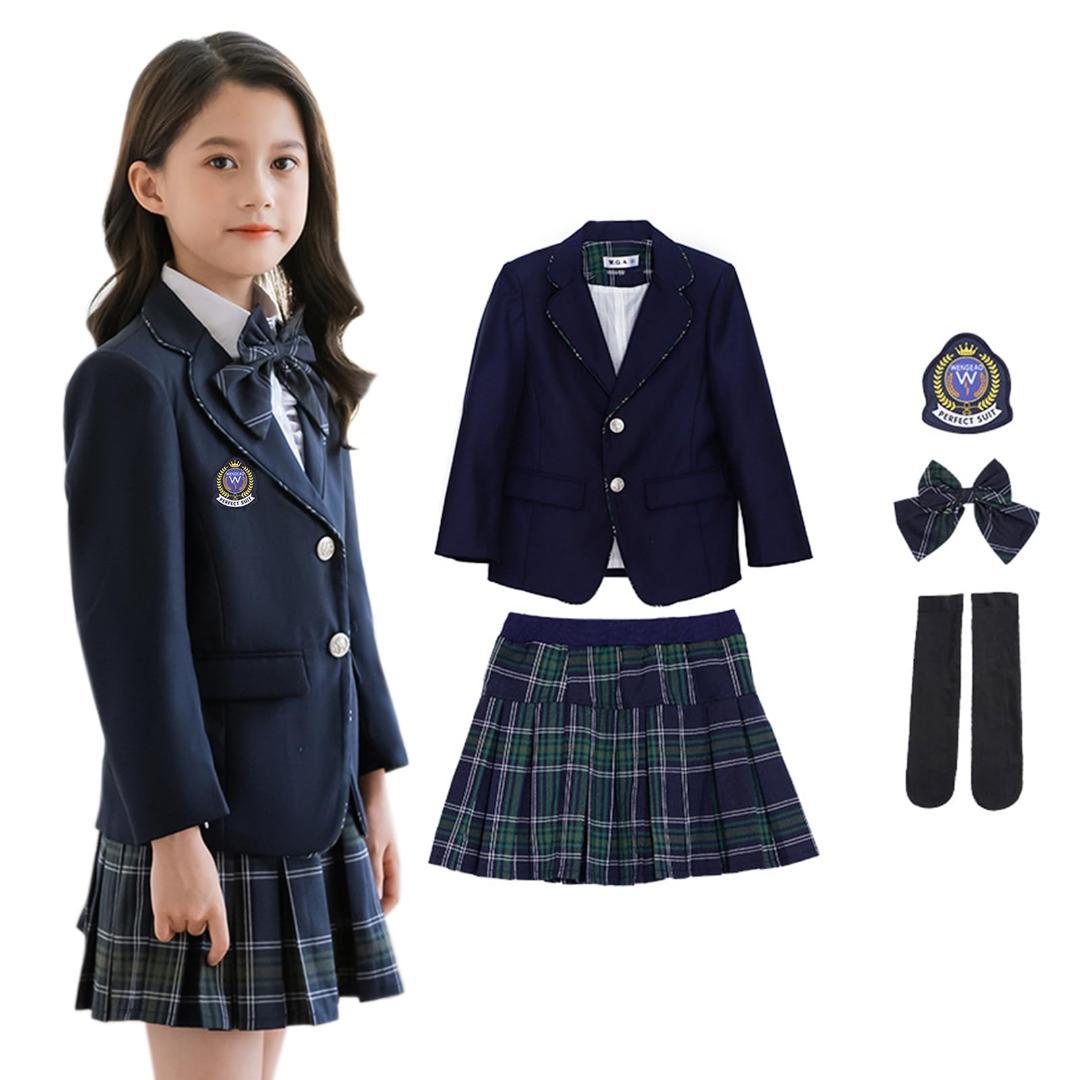 [Formemory] 子供フォーマルスーツ ガールズ 入学式 女の子 卒業式m