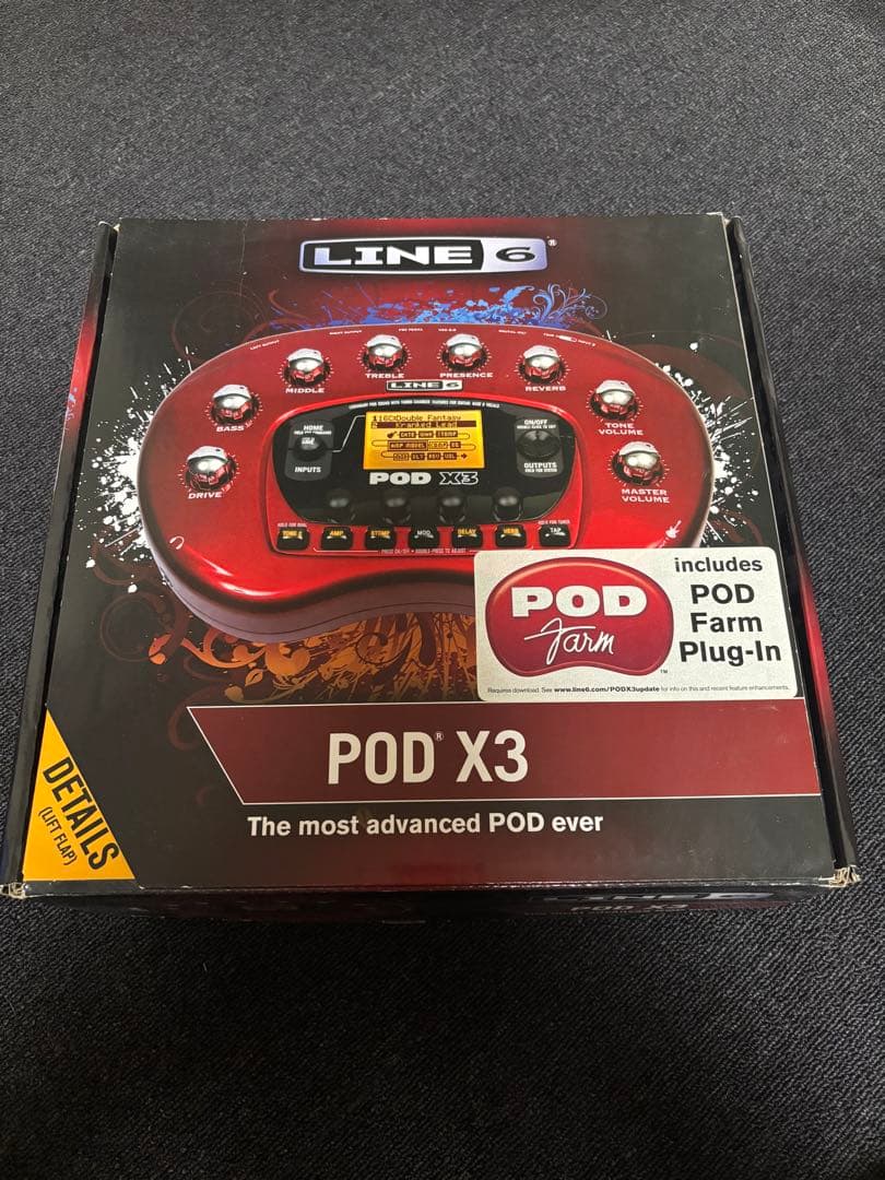 ギター LINE 6 POD X3
