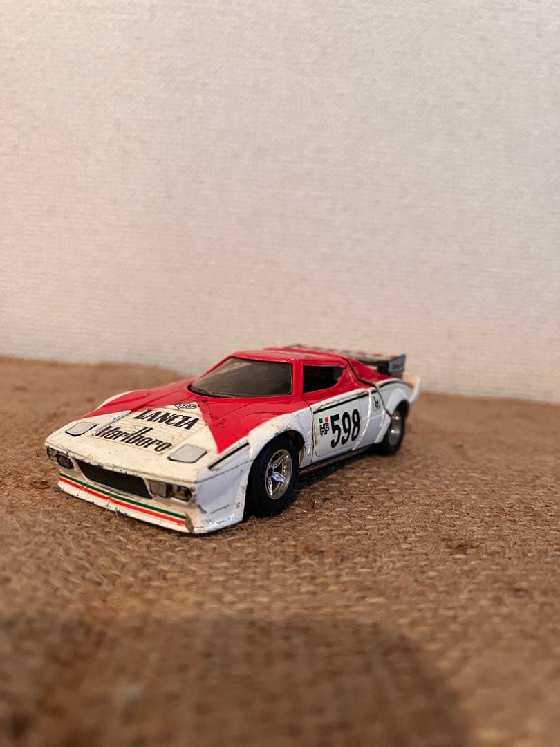 【レトロ・希少☆玩具】 永大グリップ テクニカ ランチア ストラトス 1/28