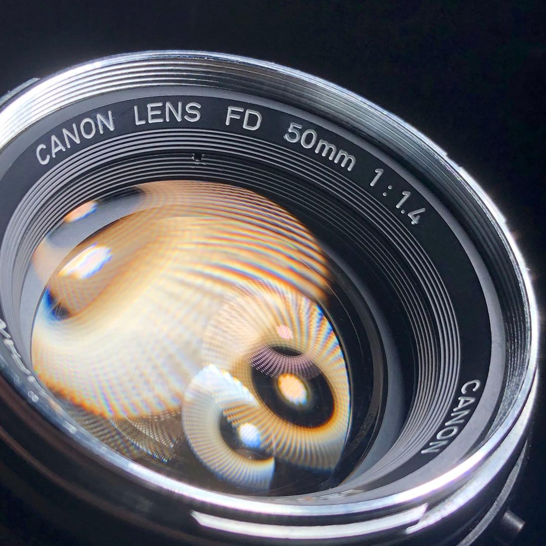 付属品付き　Canon 50mm f1.4 FDマウント