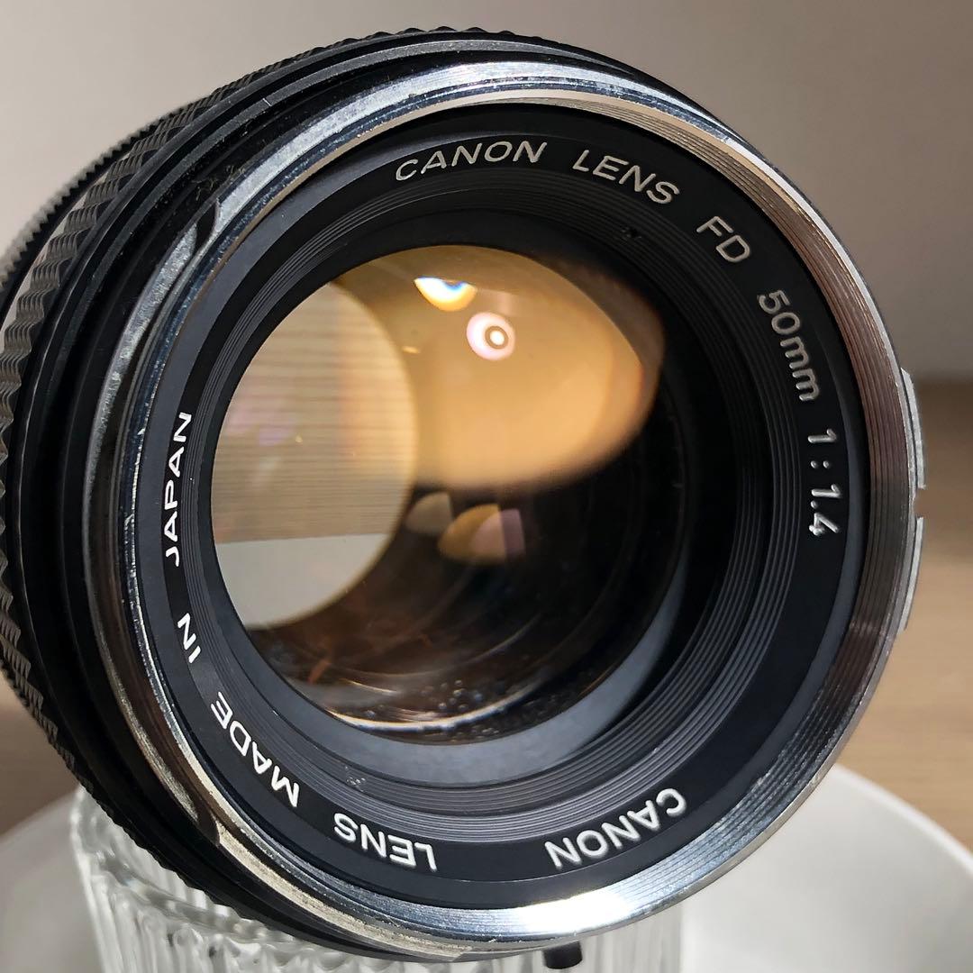 付属品付き　Canon 50mm f1.4 FDマウント