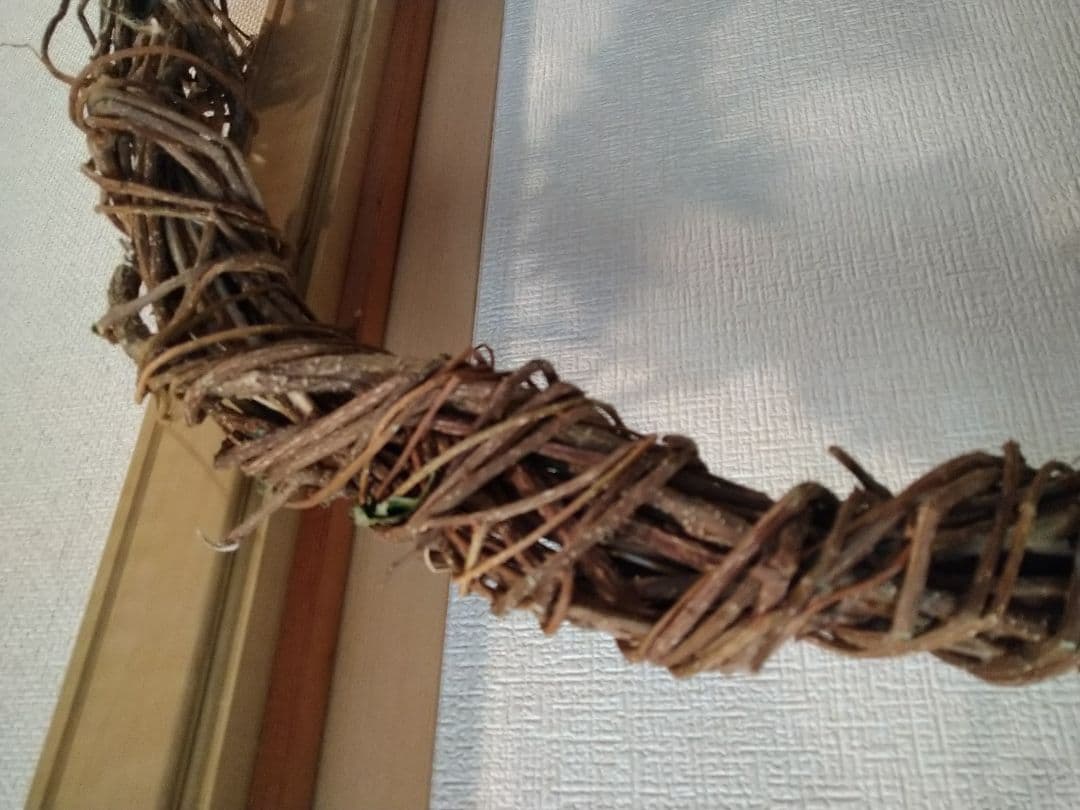 ♥インテリアに♥ディスプレイ自由自在特大リース土台蔓 約31～超特大55㎝6点