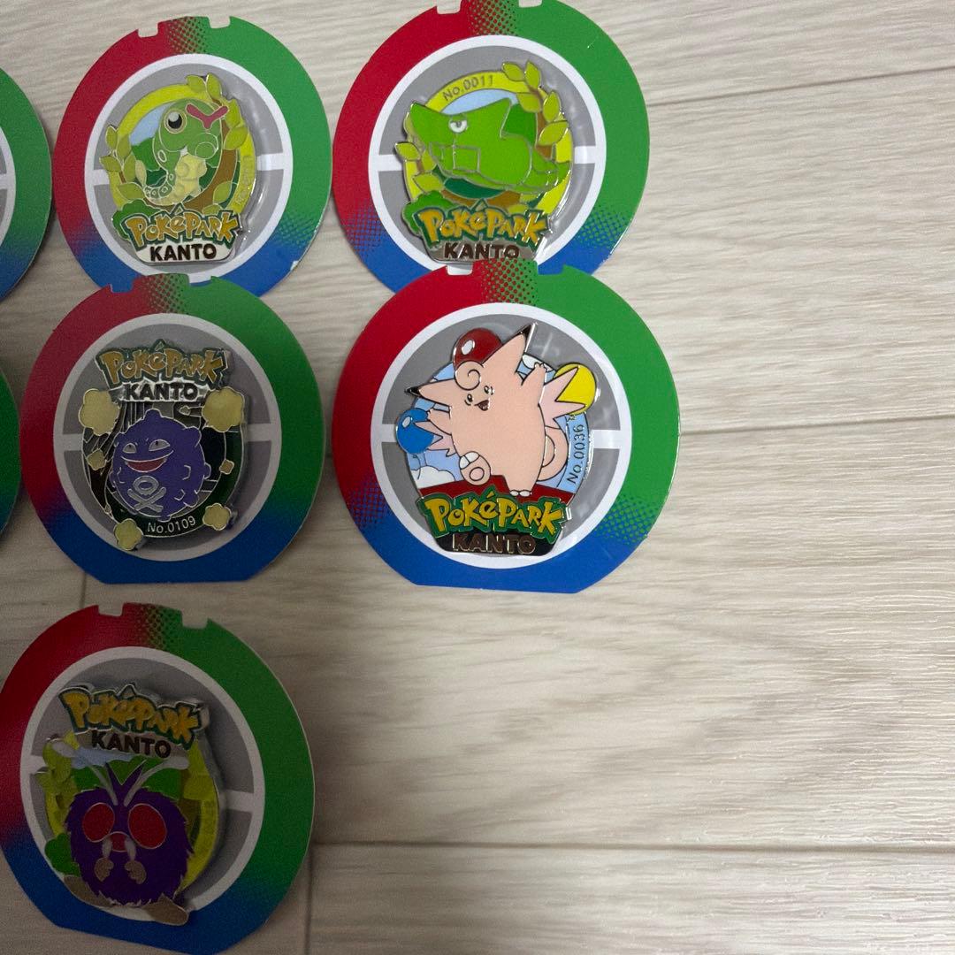 ポケパーク　ポケパークカントー　ランダムピンバッジ14個セット