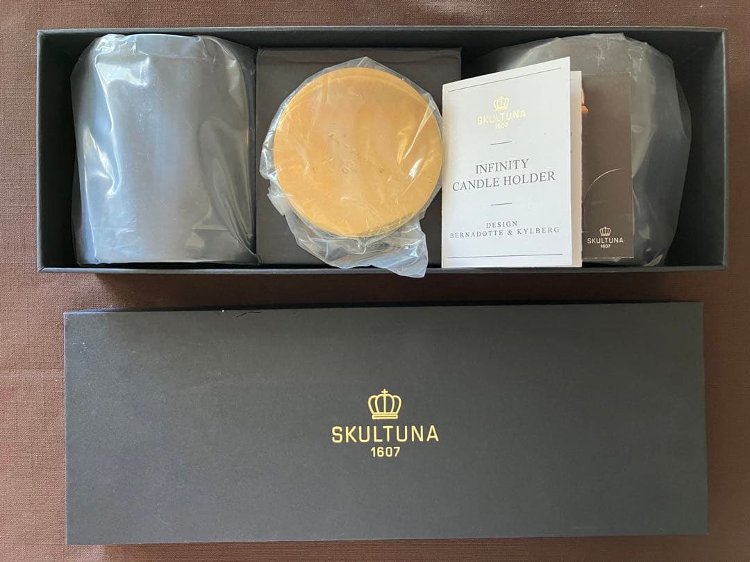 SUKLTUNA スクルツナ  インフィニティ キャンドルホルダー　ろうそく立て