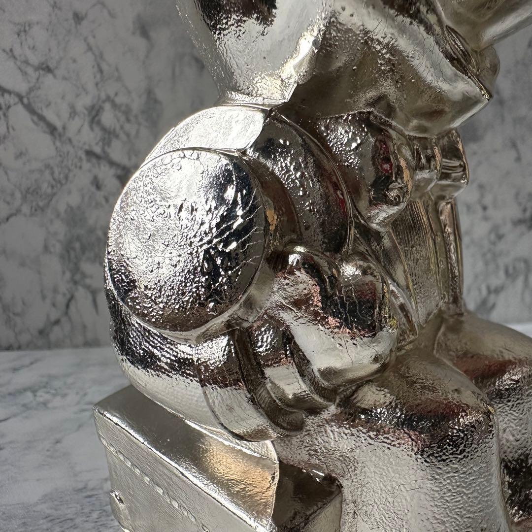 希少 ミッキーマウス メタル 貯金箱 ディズニー Disney